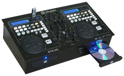 STX-110 dubbelle CD/USB/SD-kaart speler. SCRATCH! NIEUW!